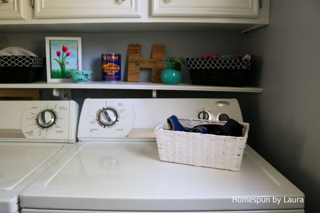 One Room Challenge: The Laundry Room Week 4 | Homespun by Laura