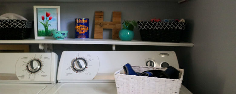 One Room Challenge: The Laundry Room Week 4 | Homespun by Laura