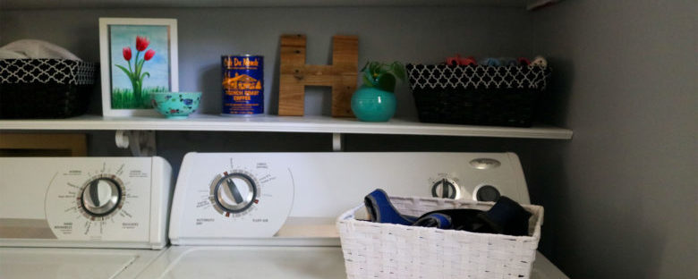 One Room Challenge: The Laundry Room Week 4 | Homespun by Laura