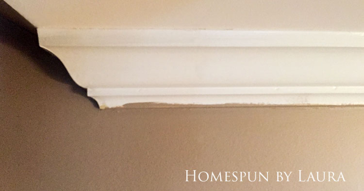 30 Projects in 30 Days | Touching up trim | Homespun by Laura