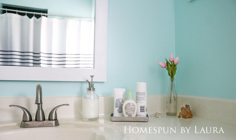$200 Master Bathroom Refresh | Homespun by Laura
