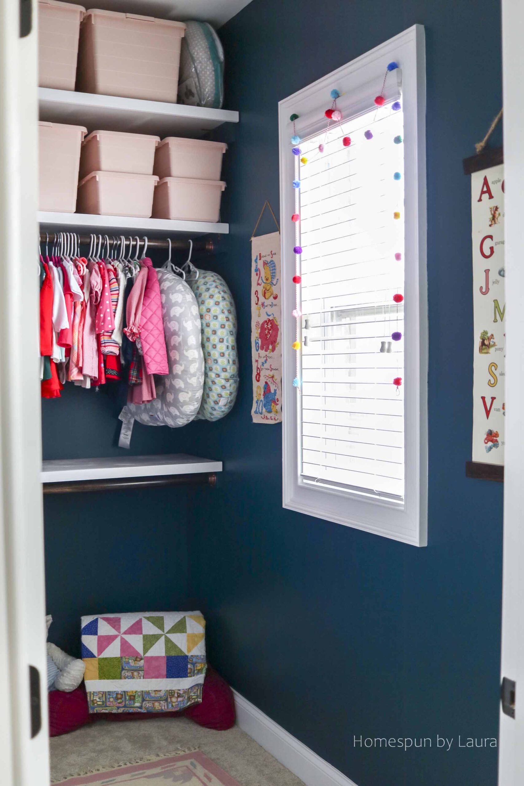 Organizing a Small Nursery or Kids Room - Creative Ramblings