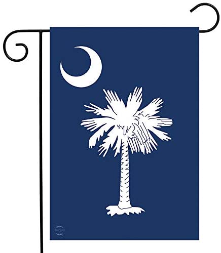 South Carolina Palmetto Tree Garden Flag