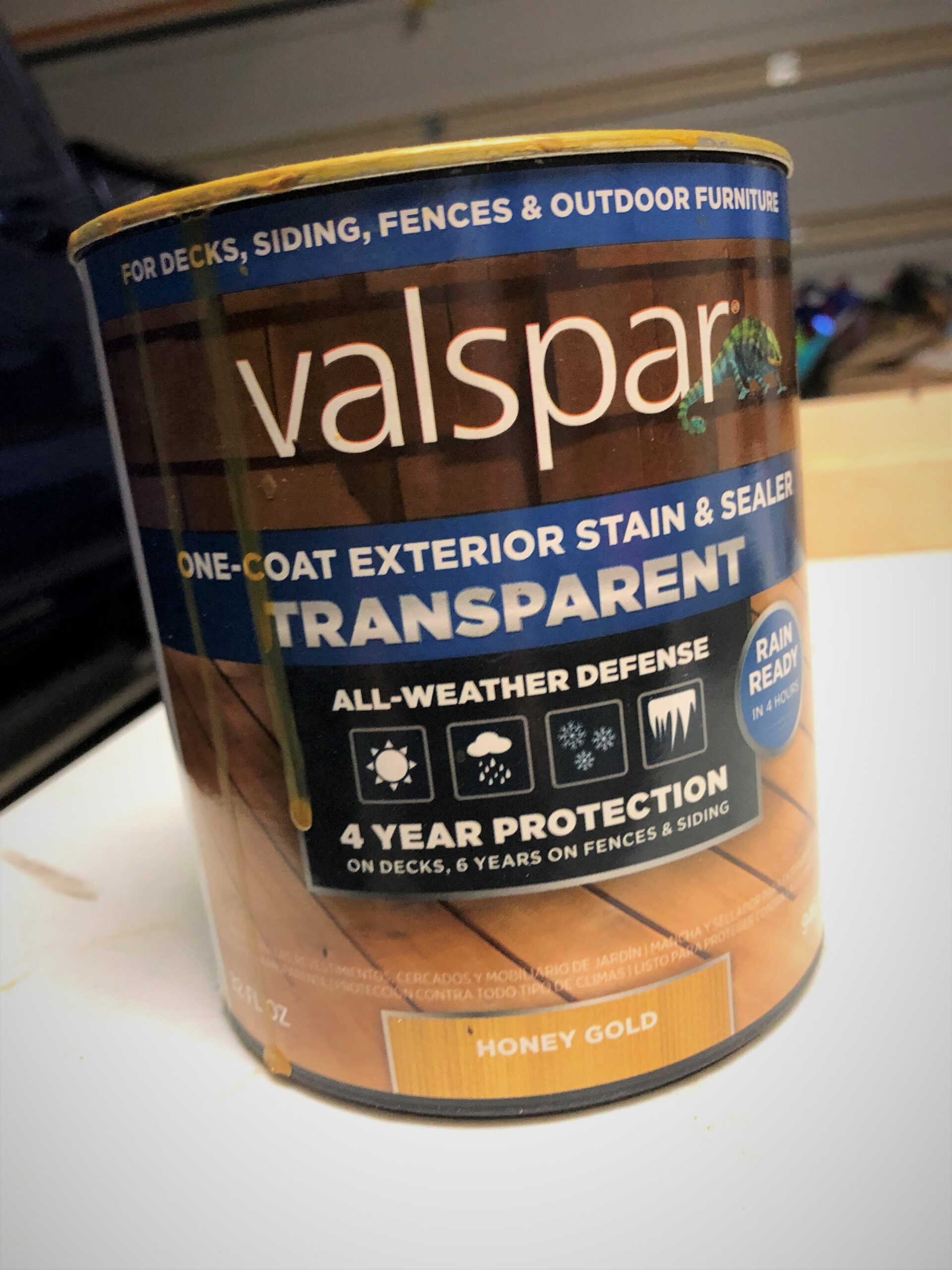 Valspar Honey Gold One-Coat Sealer